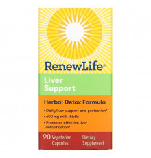 Renew Life Предельная Поддержка Печени 90 овощных капсул