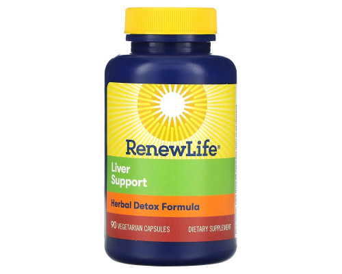 Renew Life Предельная Поддержка Печени 90 овощных капсул Renew Life Предельная Поддержка Печени 90 овощных капсул