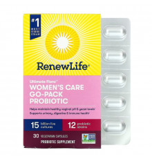Renew Life Ultimate Flora RTS Women's Probiotic 15 Billion 30 Veggie Caps