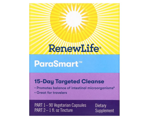 Renew Life ParaGone Улучшенная программа очищения организма программа из 2 частей Renew Life ParaGone Улучшенная программа очищения организма программа из 2 частей