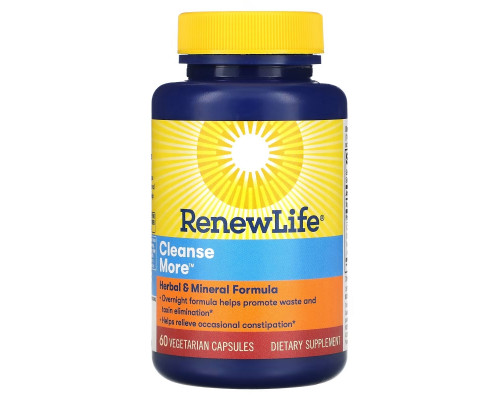 Renew Life CleanseMore 60 Veggie Caps Renew Life CleanseMore 60 Veggie Caps