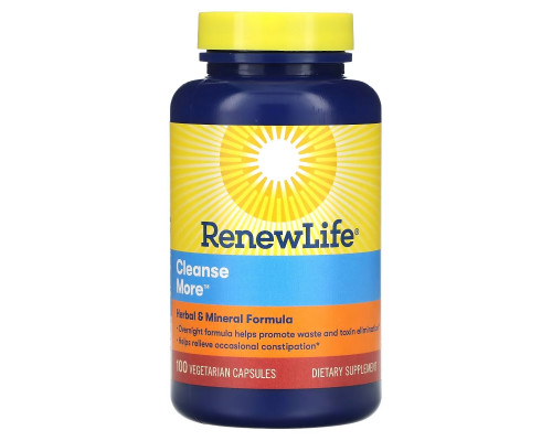 Renew Life CleanseMore 100 Veggie Caps Renew Life CleanseMore 100 Veggie Caps