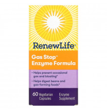 Renew Life Gas Stop 60 капсул на растительной основе