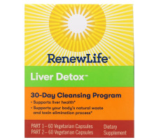 Renew Life Очищение печени 30-дневная программа