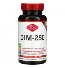 Olympian Labs Inc. DIM (Diindolylmethane) 250 mg 30 Veggie Caps