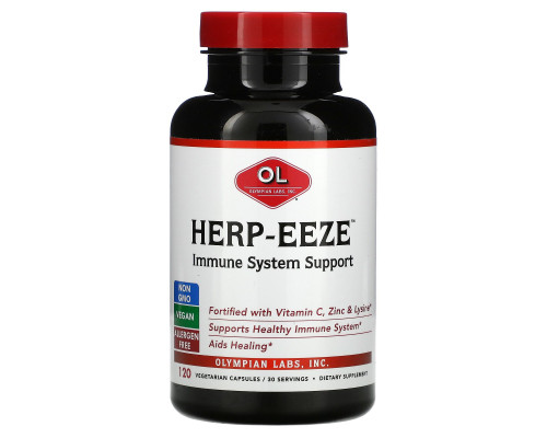 Olympian Labs Inc. Herp-Eeze 120 капсул Olympian Labs Inc. Herp-Eeze 120 капсул