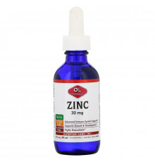 Olympian Labs, Zinc, 30 mg,  2 fl oz (59 ml)