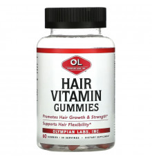 Olympian Labs, Hair Vitamin Gummies, 60 Gummies