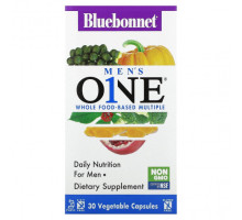 Мужское здоровье Bluebonnet Nutrition, Men's One, 30 растительных капсул