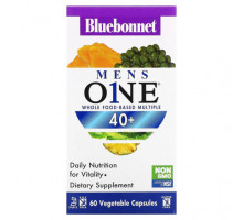 Мужское здоровье Men's ONE, Whole Food- Based Multiple, 40+, 60 Vegetable Capsules
