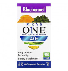 Мужское здоровье Men's ONE, Whole Food- Based Multiple, 40+, 60 Vegetable Capsules