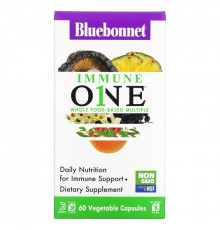 Bluebonnet Nutrition, Immune One, Whole Food-Based Multiple, 60 Vegetable Capsules