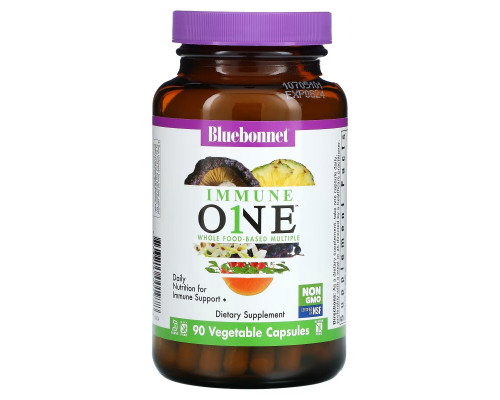 Bluebonnet Nutrition, Immune One, Whole Food-Based Multiple, 90 Vegetable Capsules Bluebonnet Nutrition, Immune One, Whole Food-Based Multiple, 90 Vegetable Capsules