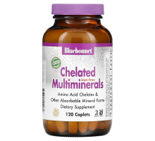 Bluebonnet Nutrition Хелатные мультиминералы без железа 120 капсул