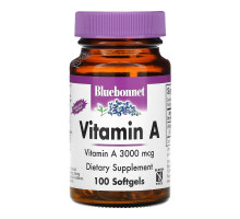 Bluebonnet Nutrition Витамин A 100 капсул