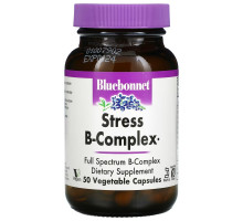 Bluebonnet Nutrition, Stress B-Complex, 50 Vegetable Capsules