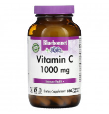 Bluebonnet Nutrition Витамин C 1000 мг 180 растительных капсул