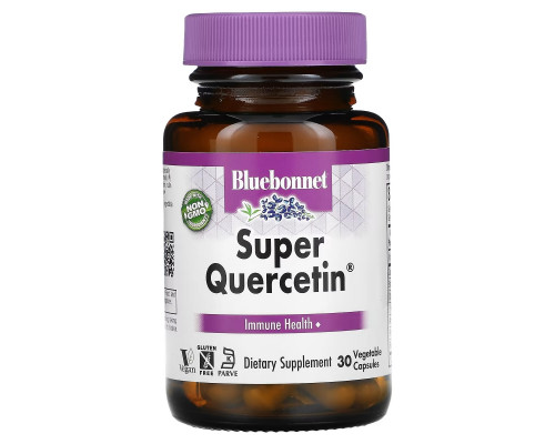 Bluebonnet Nutrition, Super Quercetin, 30 Vegetable Capsules Bluebonnet Nutrition, Super Quercetin, 30 Vegetable Capsules