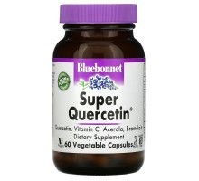 Bluebonnet Nutrition, Супер-кверцетин, 60 капсул в растительной оболочке