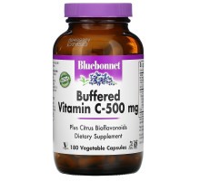 Bluebonnet Nutrition Витамин С буферизированный 180 овощных капсул