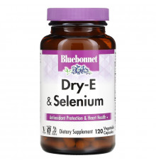 Bluebonnet Nutrition, E-400 IU, плюс селен 120 овощных капсул
