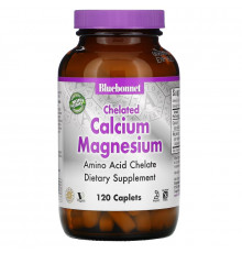 Bluebonnet Nutrition Хелатный кальций и магний 120 капсул