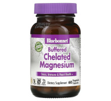 Bluebonnet Nutrition Хелатный магний 60 растительных капсул