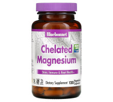 Bluebonnet Nutrition Chelated Magnesium 120 Vcaps