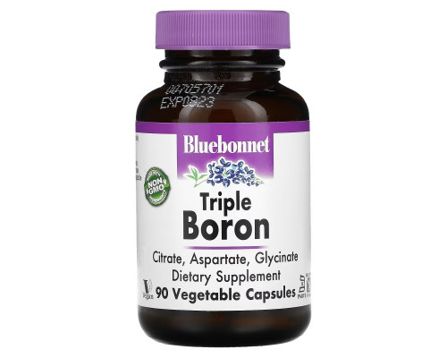 Bluebonnet Nutrition Chelated Boron 3 mg 90 Vcaps Bluebonnet Nutrition Chelated Boron 3 mg 90 Vcaps