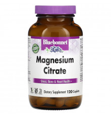 Bluebonnet Nutrition Цитрат магния 120 капсул