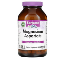 Bluebonnet Nutrition Магния аспартат 200 растительных капсул