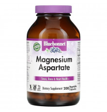 Bluebonnet Nutrition Магния аспартат 200 растительных капсул