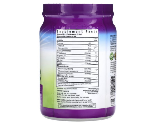 Bluebonnet Nutrition Лецитин в гранулах 1 фунт (360 г) Bluebonnet Nutrition Лецитин в гранулах 1 фунт (360 г)