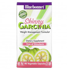 Bluebonnet Nutrition, Skinny Garcinia Weight Management Formula, 90 Vegetable Capsules