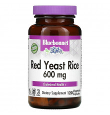 Bluebonnet Nutrition Красный дрожжевой рис 120 овощных капсул