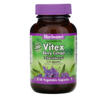 Bluebonnet Nutrition Экстракт ягод витекса 60 растительных капсул
