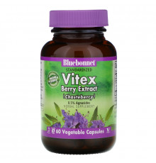 Bluebonnet Nutrition Экстракт ягод витекса 60 растительных капсул