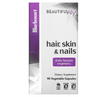 Bluebonnet Nutrition, Beautiful Ally, Для волос, кожи и ногтей, 90 вегетарианских капсул