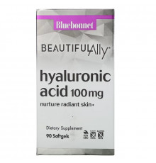 Bluebonnet Nutrition, Beautiful Ally, Hyaluronic Acid, 100 mg , 90 Softgels