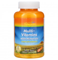 Thompson, Multi-Vitamin with Minerals, 120 Tablets