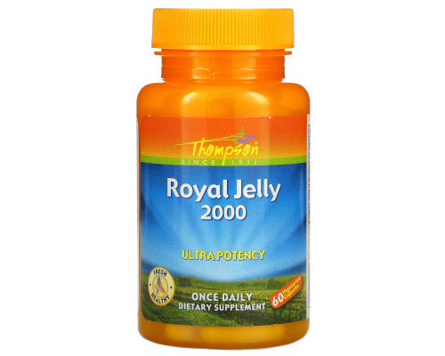 Thompson, Royal Jelly, 60 caps Thompson, Royal Jelly, 60 caps