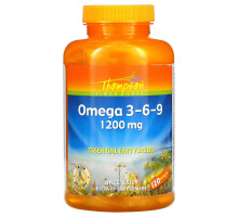 Thompson, Омега 3-6-9, 120 гелевых капсул
