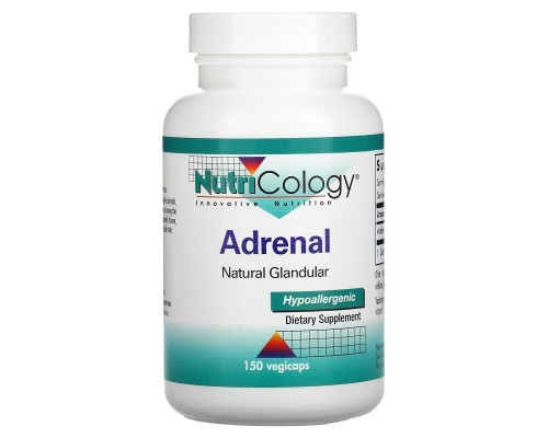 Nutricology Adrenal Natural Glandular 150 растительных капсул Nutricology Adrenal Natural Glandular 150 растительных капсул