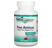 Nutricology, Аминокислоты свободной формы, 100 капсул