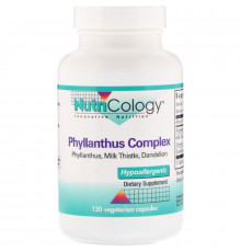 Nutricology Комплекс Phyllanthus 120 капсул в растительной оболочке