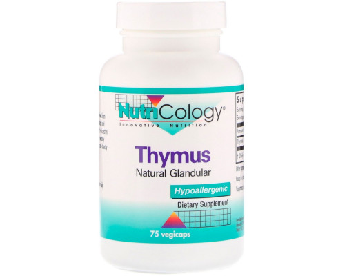 Nutricology Тимус 75 вегетарианских капсул Nutricology Тимус 75 вегетарианских капсул