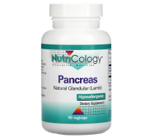 Nutricology Панкреас натуральный железистый материал (бараний) 90 растительных капсул