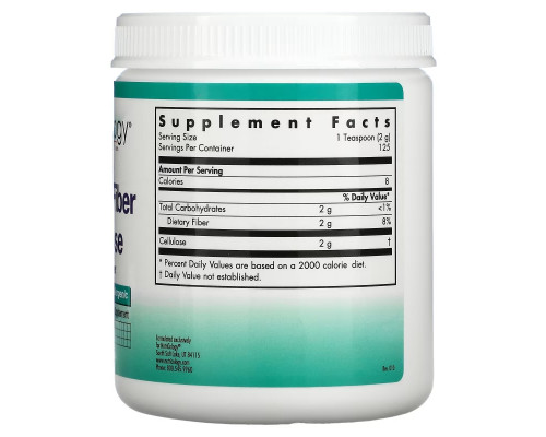 Nutricology Порошок целлюлозы из пищевого волокна 8,8 унций (250 г) Nutricology Порошок целлюлозы из пищевого волокна 8,8 унций (250 г)