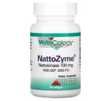 Nutricology NattoZyme наттокиназа 100 мг 60 гелевых капсул