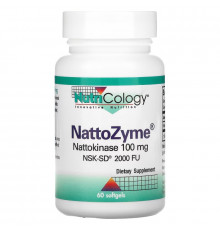 Nutricology NattoZyme наттокиназа 100 мг 60 гелевых капсул